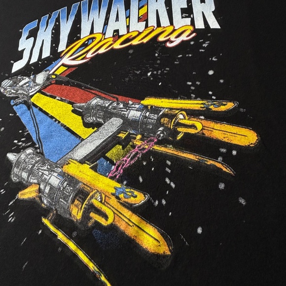 Star Wars Skywalker Podracing Tee Shirt Mens Disney - Picture 3 of 10